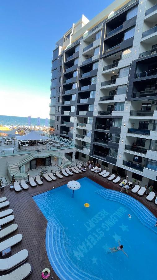 Seaview Deluxe Double Studio - Beachfront Resort Năvodari Exterior foto