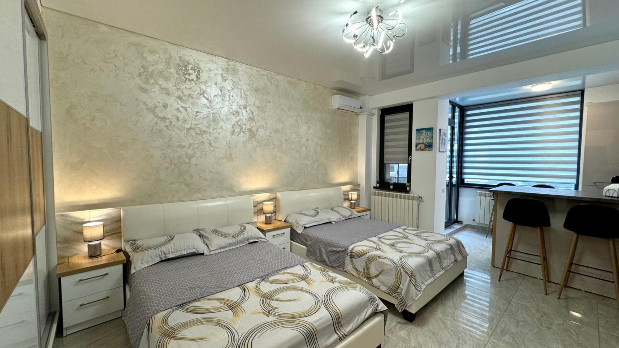 Seaview Deluxe Double Studio - Beachfront Resort Năvodari Exterior foto