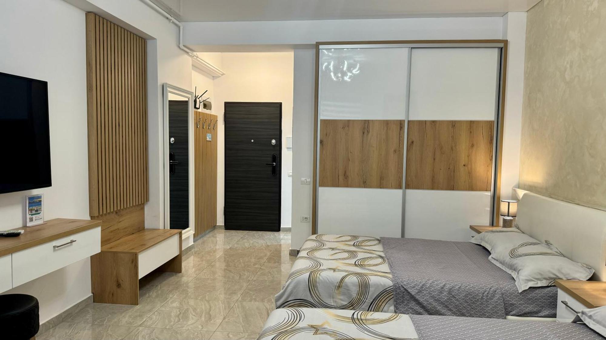 Seaview Deluxe Double Studio - Beachfront Resort Năvodari Exterior foto
